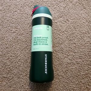 Starbucks Owala 24 Oz Dark Green Insulated Bottle